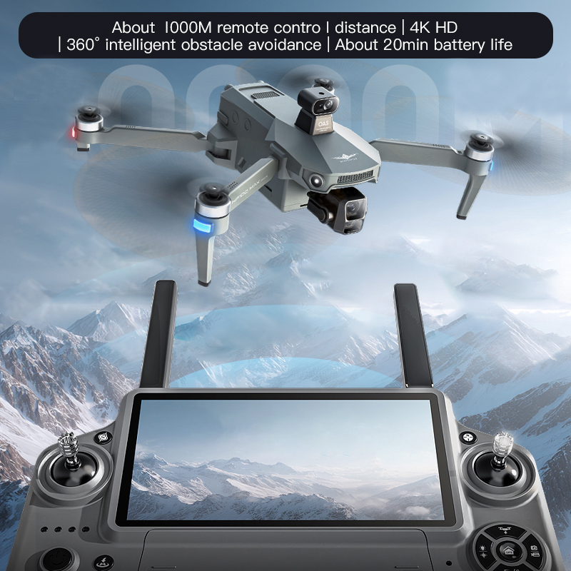KF100 MAX GPS Drone 4K Camera  - đánh giá và giá Drone Gimbal 3 Axis