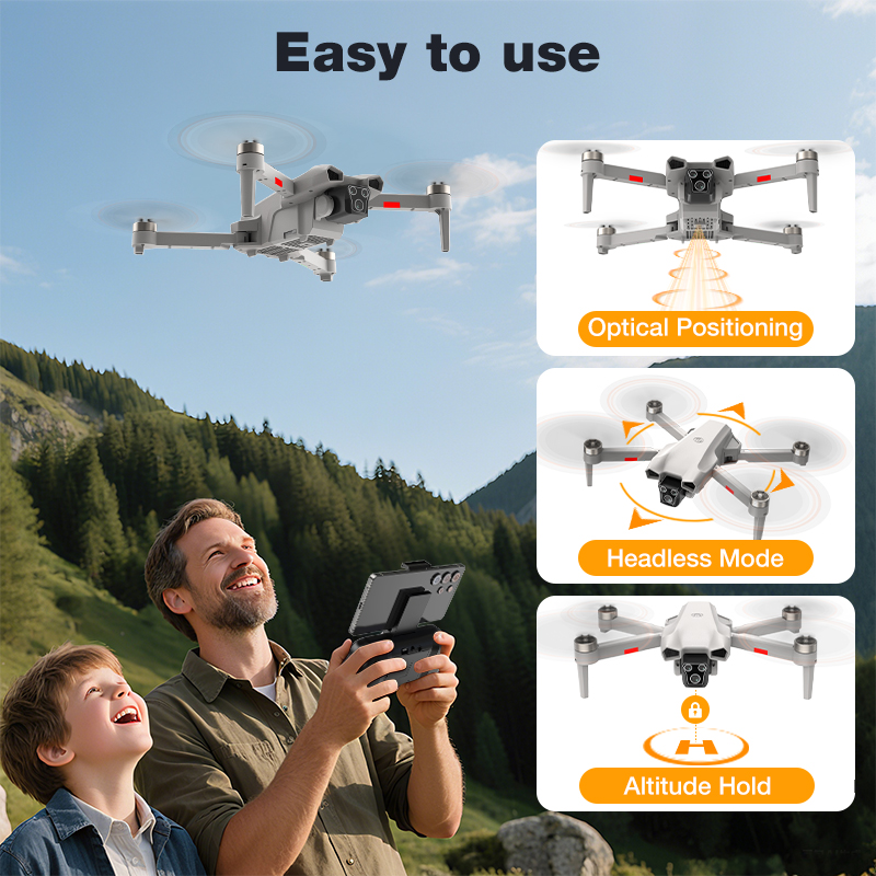 NEW Hot L017 Pro Drone Brushle - đánh giá và giá Drone Gimbal Mount